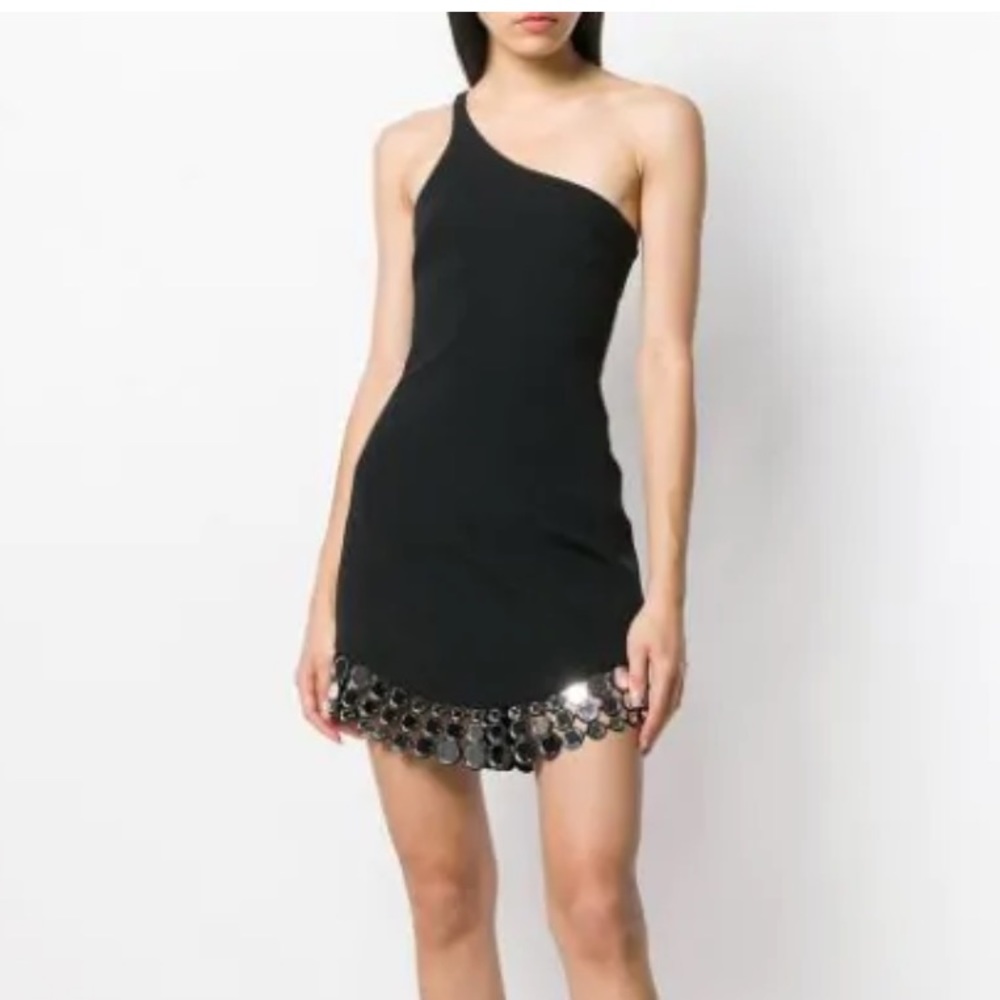 DAVID KOMA
David Koma Embellished Trim Mini Dress - Black
SiZe small